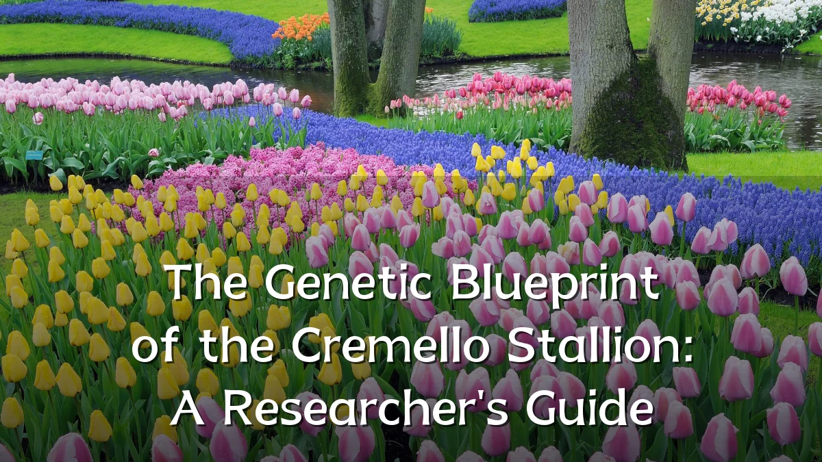 The Genetic Blueprint of the Cremello Stallion: A Researcher's Guide