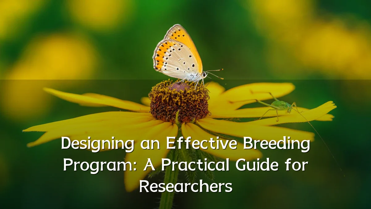 Designing an Effective Breeding Program: A Practical Guide for Researchers