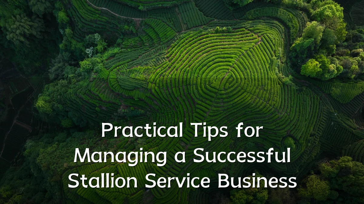 Practical Tips for Managing a Successful Stallion Service Business