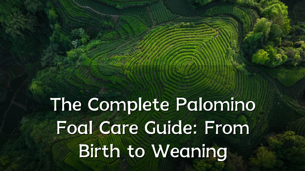 The Complete Palomino Foal Care Guide: From Birth to Weaning