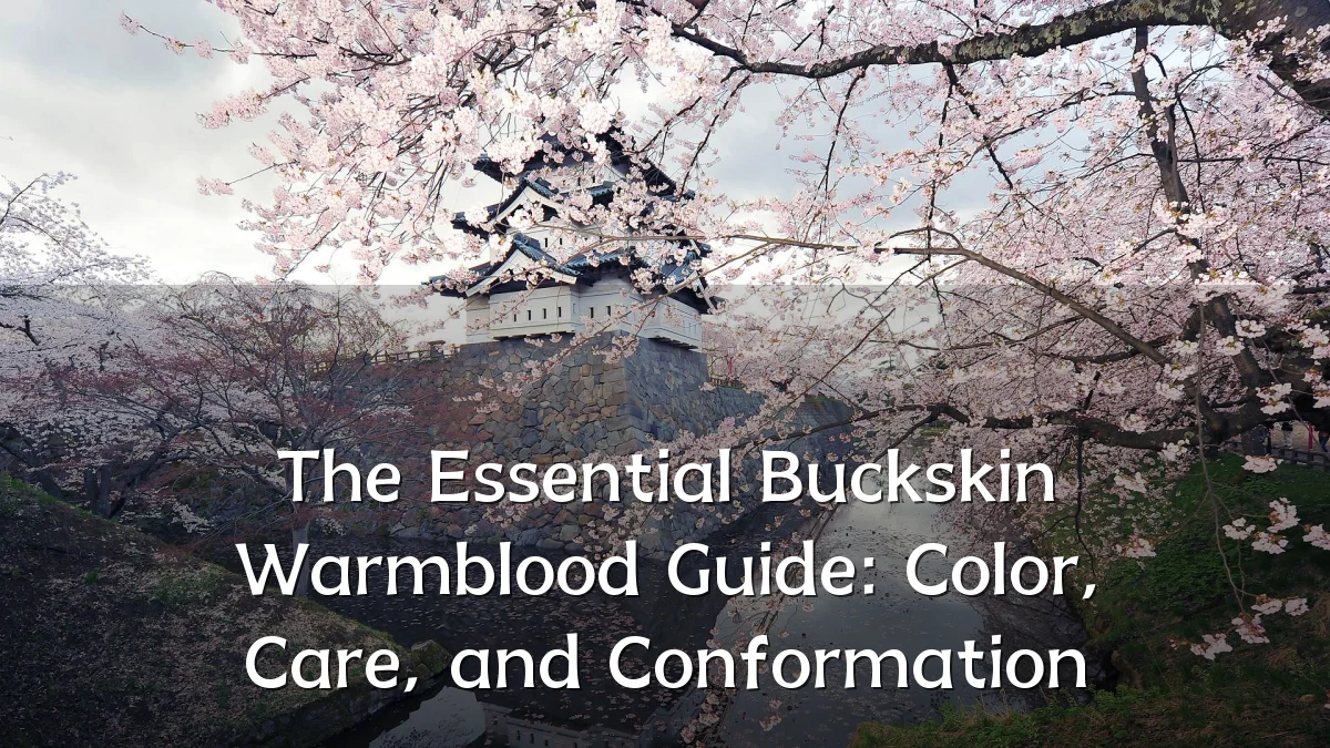 The Essential Buckskin Warmblood Guide: Color, Care, and Conformation
