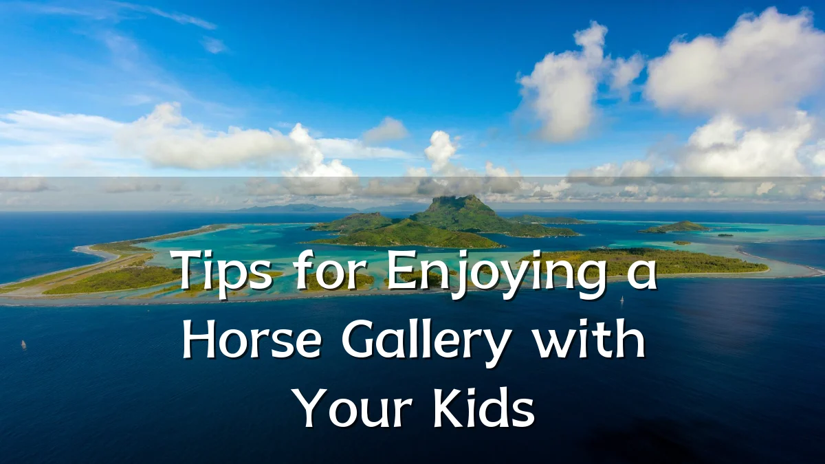 Tips for Enjoying a Horse Gallery with Your Kids
