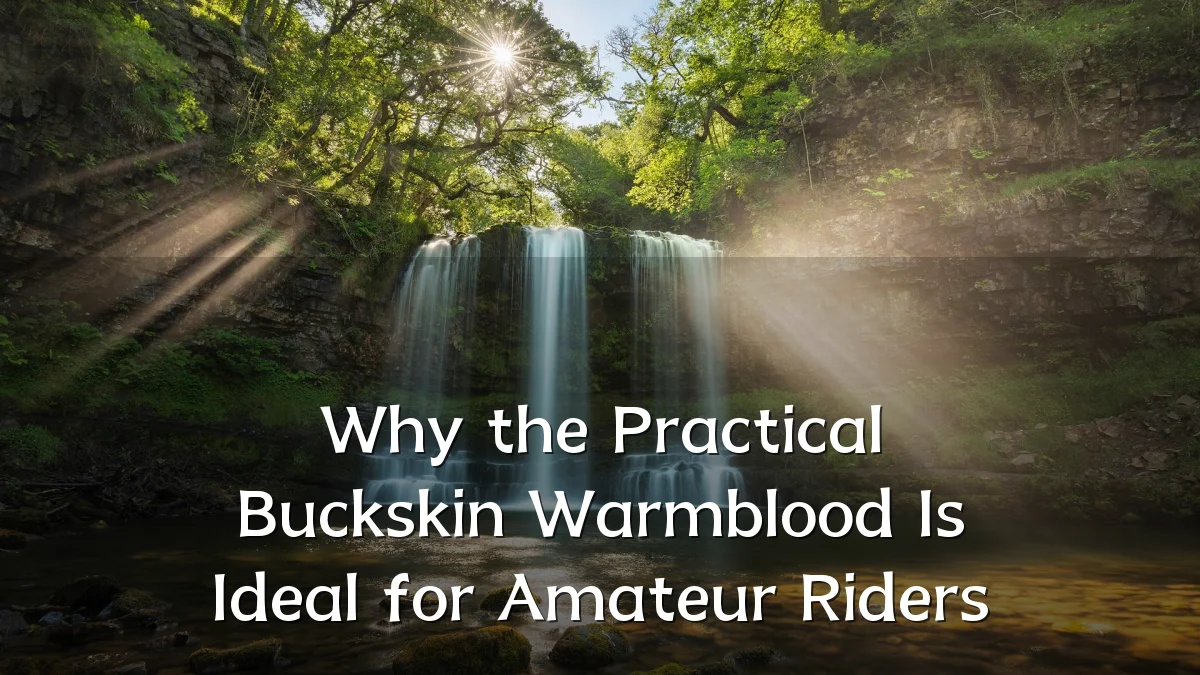 Why the Practical Buckskin Warmblood Is Ideal for Amateur Riders